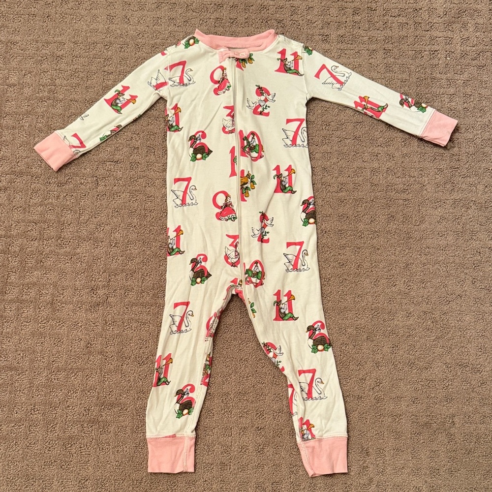 TBBC 12 Days of Christmas Night Nights Size 2T
